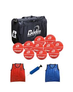 Baden 10 Ball Basketball Set Zone size 5