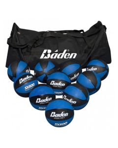 Baden Ball Game Day Bag plus 10 Baden SX500 Basketballs