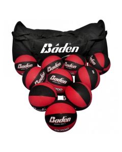 Baden Ball Game Day Bag plus 10 Baden SX700 Basketballs
