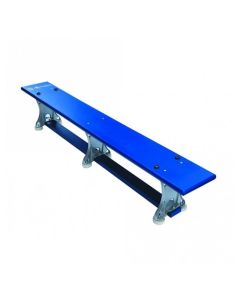 Lightweight Alloy Bench Blue 1.8m (6ft)