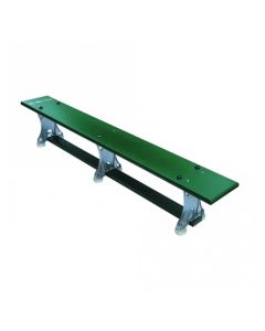 Lightweight Alloy Bench Green 1.8m (6ft)