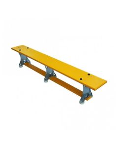 Lightweight Alloy Bench Yellow 1.8m (6ft)