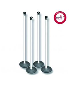 Rounder Set of 4 Posts - Wood centre