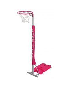 Sure Shot Easi Play Junior Netball Post Pink without Pole Padding