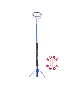 Transportable Netball Unit With Pole Padding