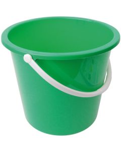 9 Litre Round Buckets Green