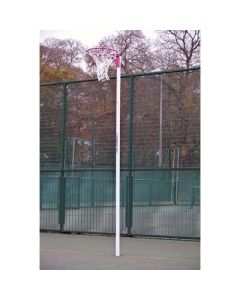 Netball Socketed Posts 10mm Pink