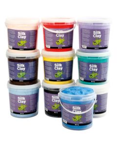 Silk Clay 10x650g Assorted Pack of 10