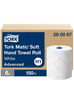 Tork Matic Hand Towel Roll 2 Ply 150m Case of 6
