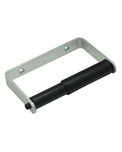 Toilet Roll Holder Pupil Black/Silver