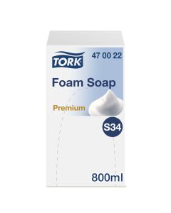 Tork Luxury Foam Soap White 800ml Pack of 6