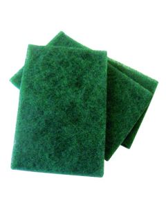 Scouring Pads Green Pack of 10