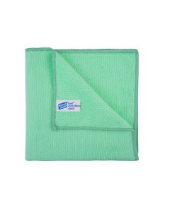 Microfibre Cloths Green Pack of 10