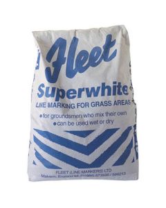 Fleet Superwhite Line Marking Powder White 25kg