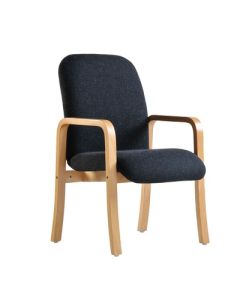 Yealm Chair With Arms Black