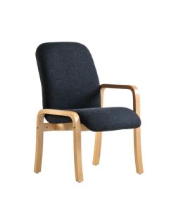 Yealm Chair Right Arm Black