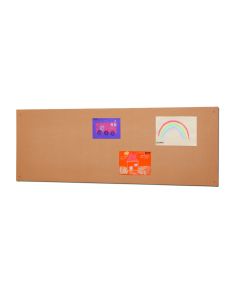 FlameShield Unframed Noticeboard 600x1800mm Natural