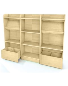 KubbyClassÂ® Display & Browse Reading Maple