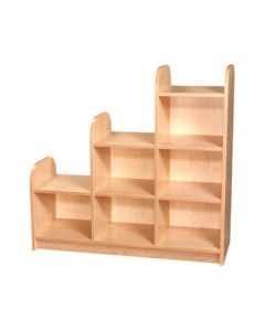 3 Tier Stepped Storage Cube Right