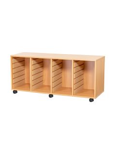 Empty Tray Unit Quad H615mm
