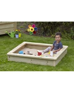 Outdoor Low Sandpit with Lid