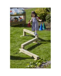 Outdoor Balance Beam Set