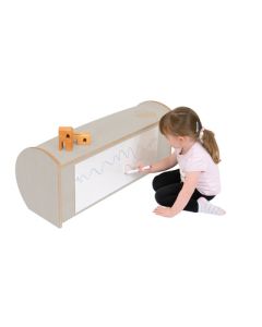 Toddler Mini Shelf Unit with Drywipe Back Grey