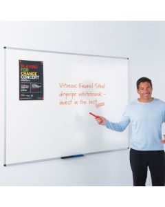 VES Magnetic Whiteboard H1200 x W1800mm
