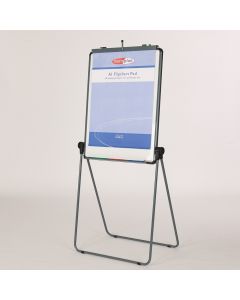 Ultimate Magnetic Flipchart Easel Grey