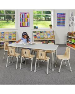 Thrifty Rectangular Table 8-Seater