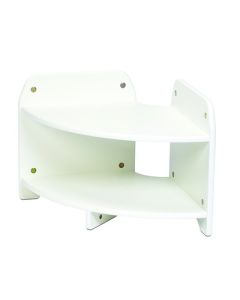 Baby Low Corner Unit White