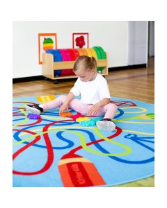 Colour Tubes Carpet
