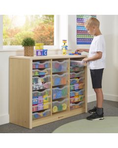 Elegant Storage Unit 16 Small Trays & 4 Large Trays