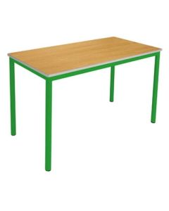 Kentish Classroom Table H710mm Green/Beech