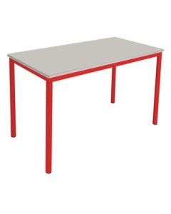 Kentish Classroom Table H760mm Red/Grey