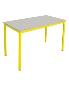 Kentish Classroom Table H590mm Yellow/Grey