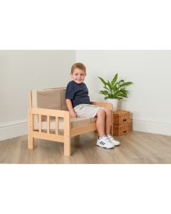 Home Corner Cream 2 Seater Sofa