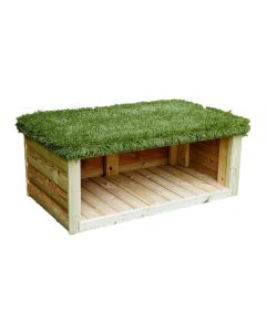 Grass Topped Storage Bench