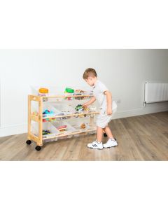 Single Sided 12 Tray Classroom Tidy