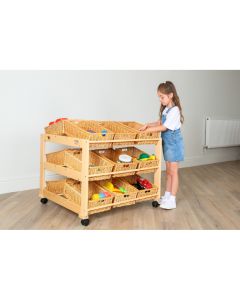 Double Sided 18 Basket Classroom Tidy