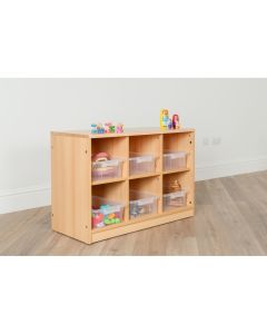Room Scenes Storage Unit with 6 Trays