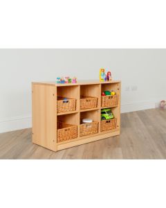 Room Scenes Storage Unit with 6 Baskets