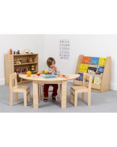 Wild Wood Semi Circle Table W1630 x D560 x H460mm