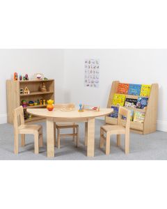 Wild Wood Semi Circle Table W1630 x D560 x H320mm