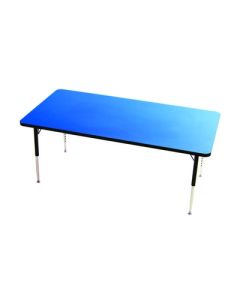 Tuf-Top Rectangular Table W1500 x D750mm Blue