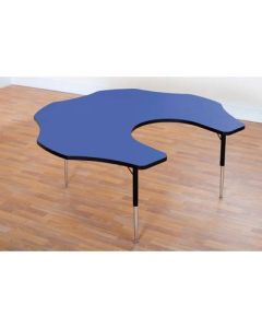 Tuf-Top Teachers Flower Table 1525mm Dia Blue