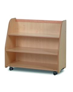 Mobile Trolley With Display & Mirror Back