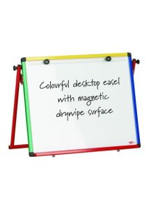 Junior Drywipe Desktop Easel Aluminium Frame