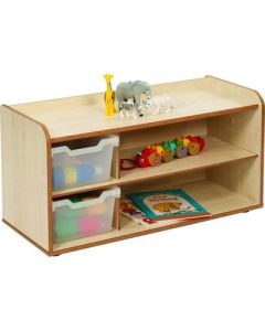 Solway 2 Tray Unit with Shelves & Clear Trays