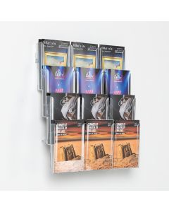 Universal Leaflet Display Range (D) 12xA5 H535xW475xD200mm